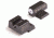 Night Fision Perfect Dot Suppressor Height Night Sight Set w/Front, Square Rear, White Front w/Green Tritium, Blank Rear, Fits Suppressor Height Smith &amp; Wesson M&amp;P/M&amp;P M2.0, SAW-203-013-WGZX