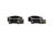 NightForce Standard Duty Rifle Scope Ring Set, Black, 30mm,1.0in,Medium A417