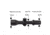 NightStar 3-12x42mm 30mm Tube Riflescope, First Focal Plane, Illuminated Mil-Dot, Black, NS11214