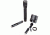 Nightstick Duty Size Multi Function Metal LED Flashlight,Rechargeable,No AC Power Supply,650 Lumens,Black NSR-9614XLDC