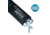 Nightstick Rechargeable Handheld Light, Anodized Finish, Black, 1,700 Lumens, 1,390 Candela, Rechargeable