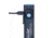 Nightstick Rechargeable Handheld Light, Anodized Finish, Black, 1,700 Lumens, 1,390 Candela, Rechargeable