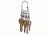Nite Ize BigFoot Locker KeyRack, Stainless KLKBF-11-R6