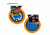 Nite Ize Nite Dawg Soft LED Disc, Blue LED, Dachshund Design NDD2-M1-R3