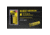 Nitecore NL1832 3200mAh Rechargeable 18650 Battery, Yellow, 6952506491490
