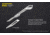 Nitecore NTK05 Titanium Folding Scalpel Keychain Knife, 2.17in, TC4 Titanium Alloy, SIlver, 6952506493098
