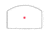 NiteHog Spot Hog Reflex Red Dot Sight, 3 MOA Dot, Black, NH007