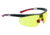 North Safety Products/Haus Glasses Safety Blk/red Frm Amb T5900NTKA, Unit EA