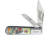 Novelty Cutlery 322 Zorro 100th Anniversary Barlow Folding Knife, Satin SS Large Clip And Small Clip, Zorro 100Th Anniversary Artwork Acrylic Handle, KO026/NV322