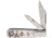 Novelty Cutlery Daniel Boone Barlow Folding Knife,Stainless Steel,Standard Edge,Clip and Pen,Satin, Handle NV288
