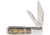 Novelty Cutlery Davy Crockett Barlow Folding Knife,Stainless Steel,Standard Edge,Clip and Pen,Satin, Handle NV287