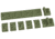 Noveske NSR Polymer Panel Set Foliage Green