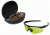 Oakley SI Ballistic M Frame 3.0 Array Sunglasses,Matte Black Frame,Shield Clear,Grey,Persimmon,Laser Lens OO9146-18