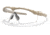 Oakley SI Ballistic M Frame 3.0 Array Sunglasses, Dark Bone Frame, Clear, Grey, and Persimmon Lenses OO9146-08