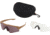 Oakley SI Standard Issue Ballistic M-Frame ALPHA Goggles, 2 Lens Array, Terrain Tan w/Prizm Grey, Clear, OO9296-1944