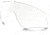 Oakley SI Standard Issue Ballistic M-Frame ALPHA Replacement Lens, Clear, 101-532-001
