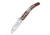 Okapi Baby Sable Slip Joint Knive, 3in 1055 Carbon Steel Blade, Cherry Handle, KO19790