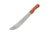 Okapi Machete - 14 3/4in Matte 1055 Carbon Steel Blade, Wood Handle, KO65160