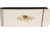 OLD BEAR Medium Hand Carved Folding Knife, 4.25in Closed, 3.25in Satin 420 Stainless Clip Point Blade, Brown Wood Handle, 9307/19_LNI