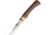 OLD BEAR Small Folder Folding Knife,2.75in,AISI 420 Steel,Standard Edge,Brown,Walnut Handle ANT930717
