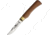 OLD BEAR XL Classical Carbon Walnut Folding Knife, 3.88in Satin C67 Carbon Steel Clip Point Blade, Oiled Walnut Handle, Locking Safety Ring, 9306/23-LN