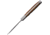 Old School Knifeworks Ruple 1 Trapper Mahogany Bone Folding Knife, 4.13in Closed, Satin VG-10 Clip Blade, Mahogany Jigged Bone Handle, RUP1MB