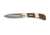 Old Timer Ironwood Assisted Folding Knife, 3in, 7Cr17Mov Stainless Steel Blade, 4in, Wood Handle, 1100028