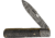OldForge Barlow Damascus Buffalo Folding Knife,3.125in,Damascus Steel,Standard Edge,Black,Buffalo Horn Handle OF013
