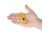 Olight Otacle EDC Utility Knife, 3.38in Closed, 1in SK2 Stainless Utility Blade, Yellow Textured G10 Handle w/ Stainless Back Handle, OTACLEYE