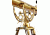 Olivon Brass 60mm Objective Lens Diameter 900mm Focal Length Telescope, Brass, Large OLBR60900-US