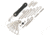 OMEGAKEY On-The-Road Multi-Tool Black, Black, Composition Handle OMG04B