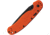 Ontario Knife RAT 1A Assisted Opening Folding Knives, 3.5in, AUS-8 Stainless Steel, Drop Point, G10 Orange Handle, 8871OR
