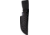 Ontario Knife TAK 2 Fixed Blade Knife, 10in Overall, 4.25in Black Coated 1075HC Steel Blade, Honey Wood Handle, Leather Sheath, 8664