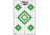 OP Exclusive EZ2C Targets Style 28G, Green and Black Ink on High Quality White Paper, 25 Pack, EZ2CS28G
