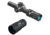 Swampfox Tomahawk LVPO Rifle Scope, 1-4x24mm, 30mm, SFP, Illuminated Guerrilla Dot BDC Reticle, Black, ATK14241-B w/ TRYBE Optics Enhancer - Magnification Double