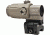 EoTech OPMOD Red Dot Reticle Hybrid Sight IOP Holosight w/ 3X G33 Magnifier, Tan, HHS-2 OP