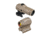 SIG SAUER OPMOD Romeo5 X 1x20mm Compact Red Dot Sight, 2 MOA Dot Reticle w/Red Dot Magnifier, Flat Dark Earth