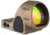 Trijicon SRO 1x25x22.5mm Red Dot Sight 5.0 MOA Red Dot, Adjustable LED, Coyote Brown Anodized, SRO3-C-2500022