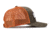 OPMOD Trucker Hat Embroidered Patch, Dark Loden/Jaffa Orange, OPMDarkOraDark Lod/Ja Or