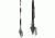 OpticsPlanet 10-in-1 Field Shovel,Black DJSV-C1
