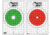OpticsPlanet Exclusive EZ2C Targets Style 5, Bullseye with Grid Sight-In Target &amp; OpticsPlanet Exclusive EZ2C Targets, Style 5