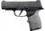 OpticsPlanet Exclusive Hogue HandAll Beavertail Grip Sleeve - Sig Sauer P365XL, Grey, 18712-EXLOP