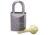 Master Lock 5 Pin Solid Steel Padlock Keye 470-7030, Unit PK