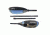 Oru Kayak Carbon Paddle, Black Carbon Fiber, 220-230cm OCP101-BLA-00