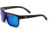 OTIS AFTER DARK Sunglasses - Mens, Matte Black/Mirror Blue Polar, 59-15-135, 15-1904P