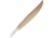 OTTER-Messer Scraping &amp; Carving Knife Fixed Blade Knife, 1.75in, Carbon Steel, Standard Edge, Satin, Wood Handle OTT710H
