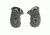Pachmayr Browning Hi Power G10 Firearm Grip, Gray /  Black Checkered, 61261