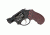 Pachmayr Ruger LCR G10 Firearm Grip, Red / Black Checkered, 61242