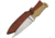 Pakistan 8021 9.25in Boot Knife, 9.25in overall, 4.75in Satin SS dagger blade, Smooth bone, DH-8021BO