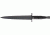 Pakistan Commando Double Edge Dagger Blade, 11.25in. PA2046BK